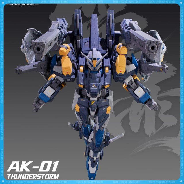 Actaeon Industry Thunderstorm Bausatz-Modellbausatz, Weltraum, Mecha - Bild 1