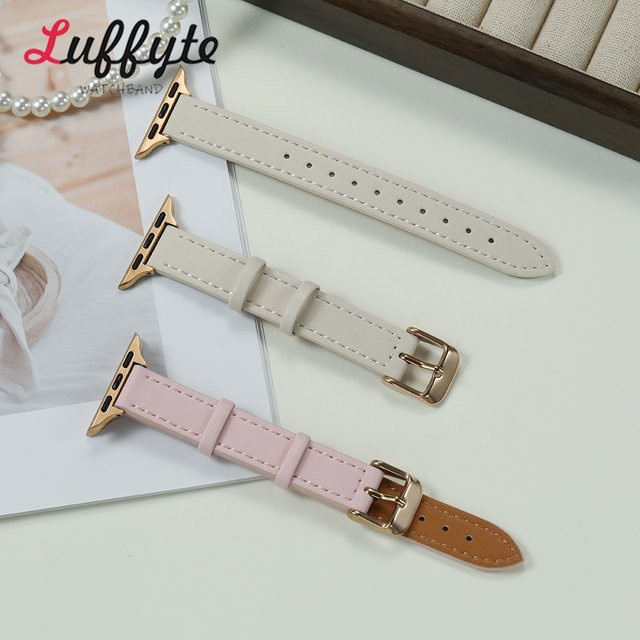 Luffyte Uhrenarmband Leder, Damen - Bild 1