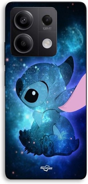 Maniacase Schutzhülle für Xiaomi Redmi Note 13 5G mit Stitch Motiv in Blau und Schwarz - Bild 1
