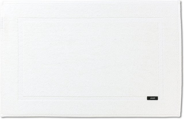 Badematte JOOP! PEARL in Weiß aus Baumwolle, Rechteckig, B/T: 120 x 70 cm - Bild 1