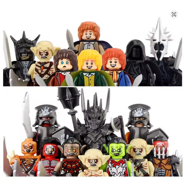 Bandai Herr der Ringe Bausteine Set, Actionfiguren, Fantasy - Bild 1