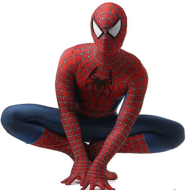 Remy Tonibi Spider-Man Cosplay Bodysuit, Halloween Zentai Anzug, Ganzkörper-Spandex-Kostüm, Braun - Bild 1