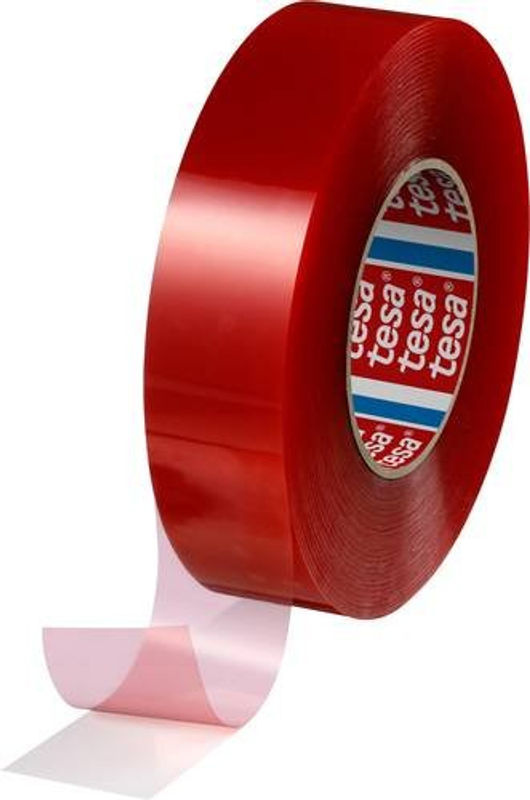 tesafix 4965 Doppelseitiges Klebeband von Tesa in Transparent, Breite: 50 mm, Länge: 50 m - Bild 2