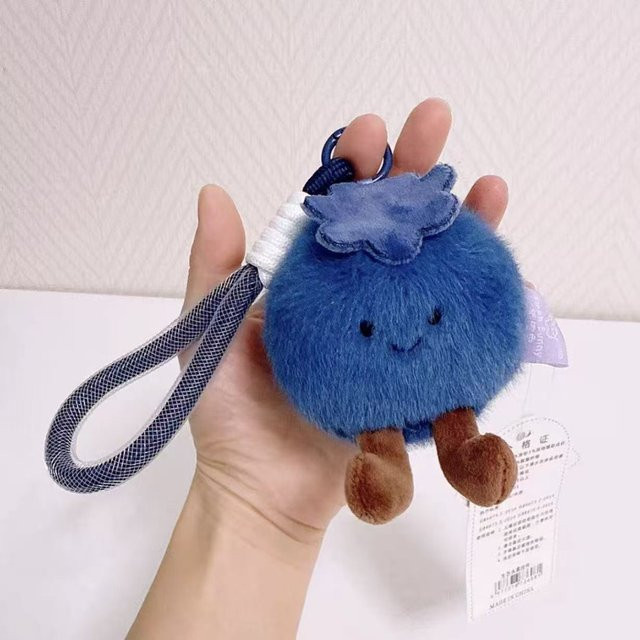 Rd lala Taschenanhänger Blaubeer Plüschtier, Unisex - Bild 1