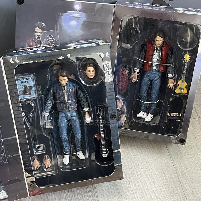 Bandai Zurück in die Zukunft, Guitar Marty McFly, Actionfigur - Bild 1