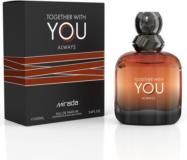 Mirada Together With You Always Eau de Parfum, 2 x 100 ml, Herren - Bild 1