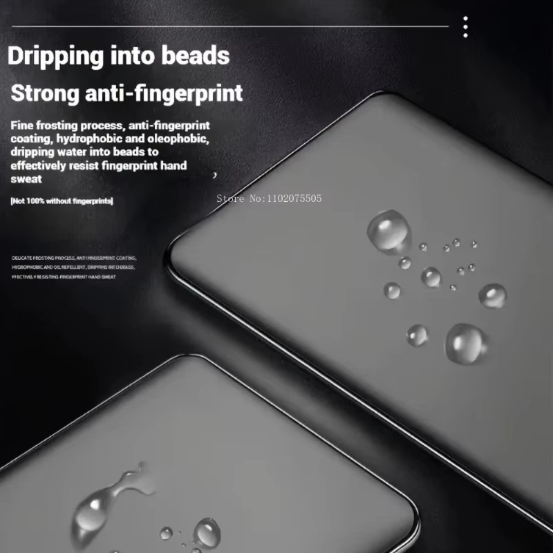 5-teiliges Xiaomi Poco F8 Pro Hydrogel-Displayschutzfolien Set, matt und flexibel, Anti-Fingerabdruck, transparent - Bild 2