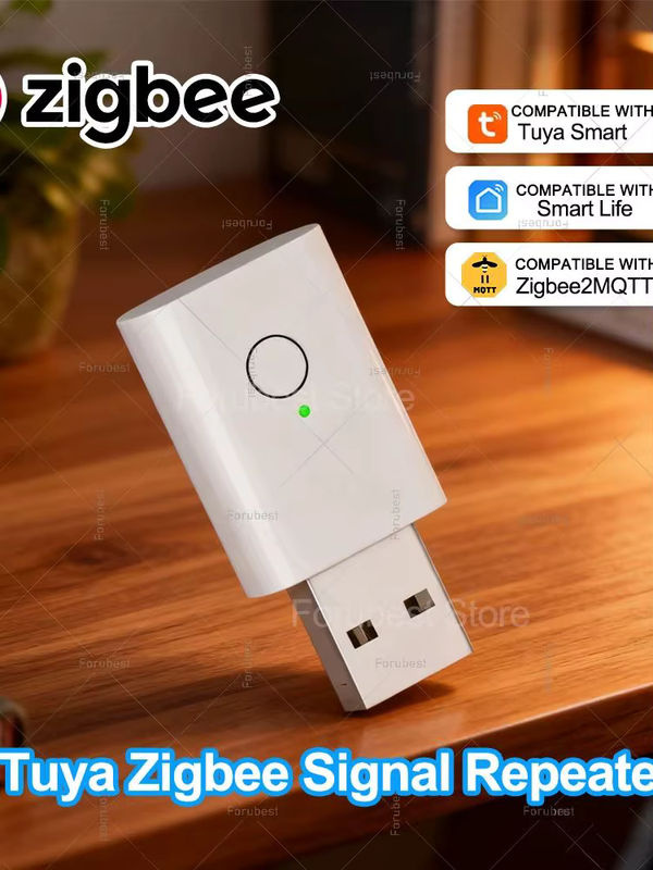 Forubest Zigbee 3.0 Signalverstärker USB-Extender in Weiß für Tuya Smart Life und Home Assistant - Bild 5