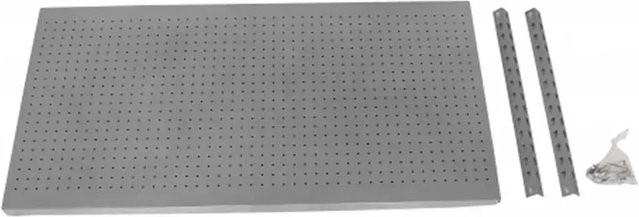 PROREGAL Lochblech Werkzeugwand Buffalo aus Stahl in Grau, H x B: 120 x 40 cm - Bild 1