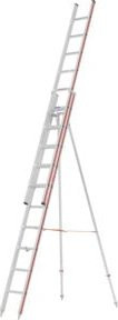 Hymer Obstbaumleiter zweiteilig mit 2x10 Sprossen - Bild 1