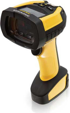 Datalogic PowerScan PM9600 Handheld 2D-Imager Barcode-Scanner in Schwarz-Gelb mit RF 433 MHz (PM9600-DHP433RB) - Bild 1