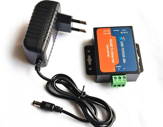 USR TCP232-304 RS485 zu RJ45 Konverter Modbus Gateway Serieller RS485 zu Ethernet LAN Adapter - Bild 1