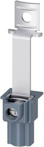Siemens Hilfsleiteranschlussklemme 3VA9150-0WB00 grau, 10 Stück - Bild 1