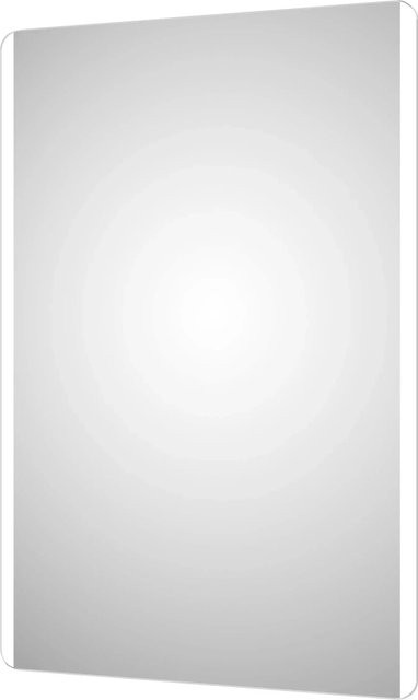 TALOS Badspiegel mit LED-Beleuchtung in Aluminium Silver, B/H: 120 x 70 cm - Bild 1