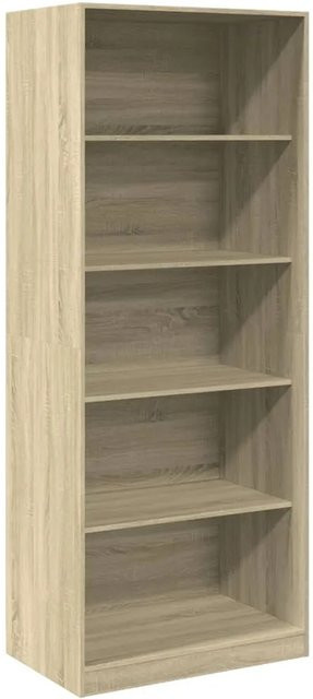 vidaXL Kleiderschrank Sonoma Eiche, Farbe Braun, B/T/H: 80 x 50 x 200 cm - Bild 1