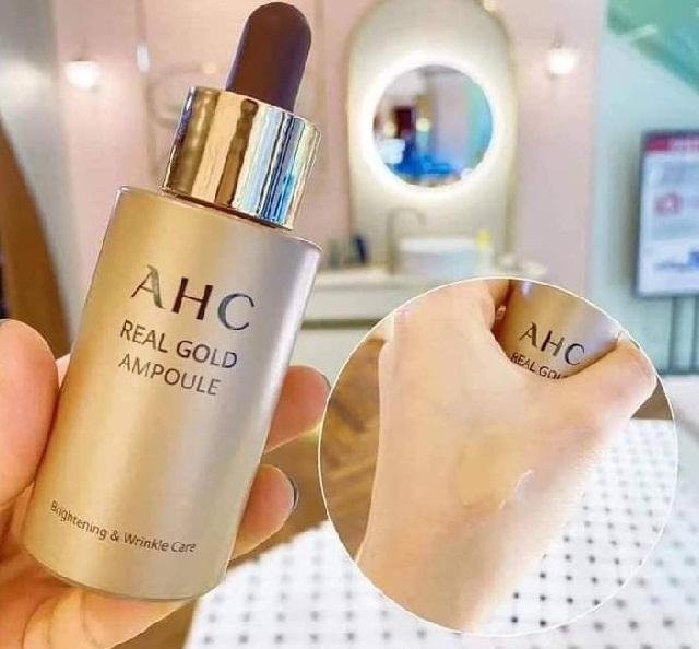 AHC Real Gold Ampulle Serum, 30 ml, mit Niacinamid - Bild 1
