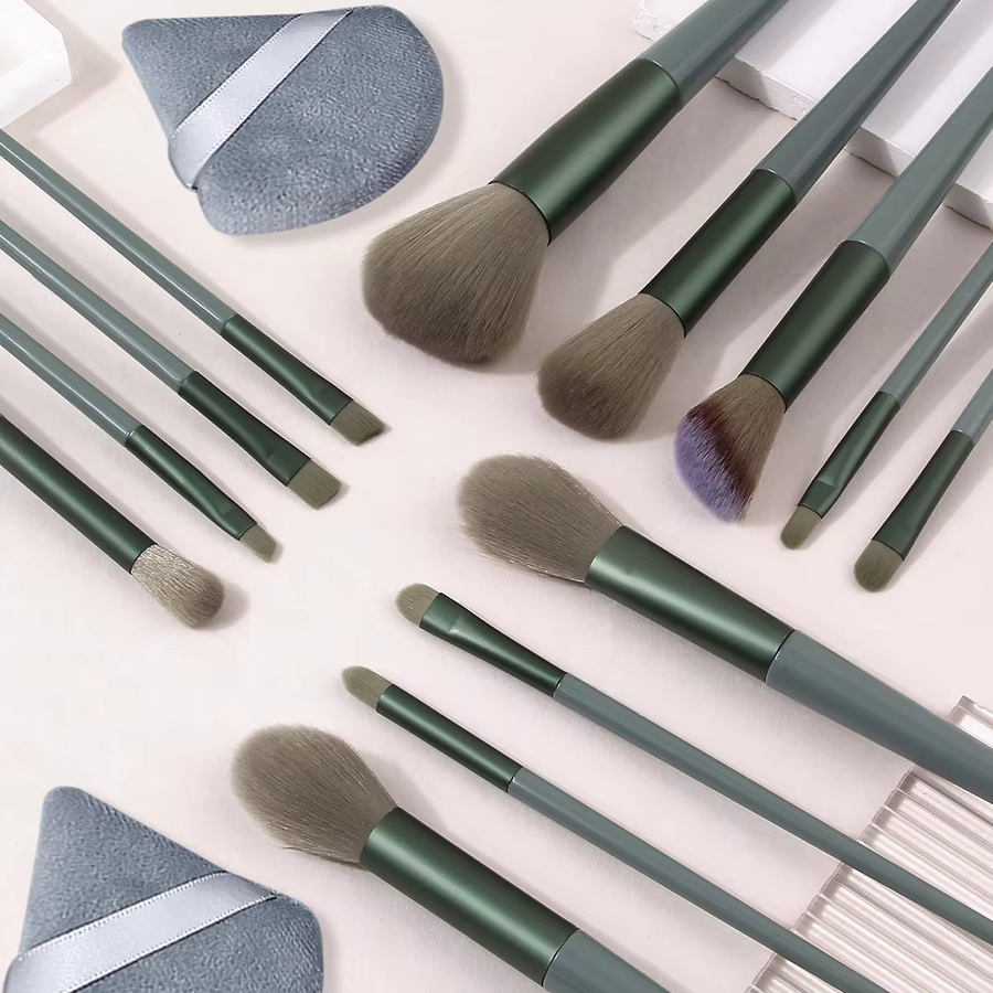 KOSSHOW Make-up-Pinsel-Set mit Aufbewahrungstasche, Unisex - Bild 4