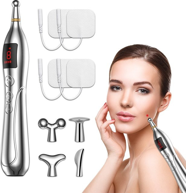 SUOLAER Akupunktur Stift, Elektrische Puls Therapie Massagegerät - Bild 1