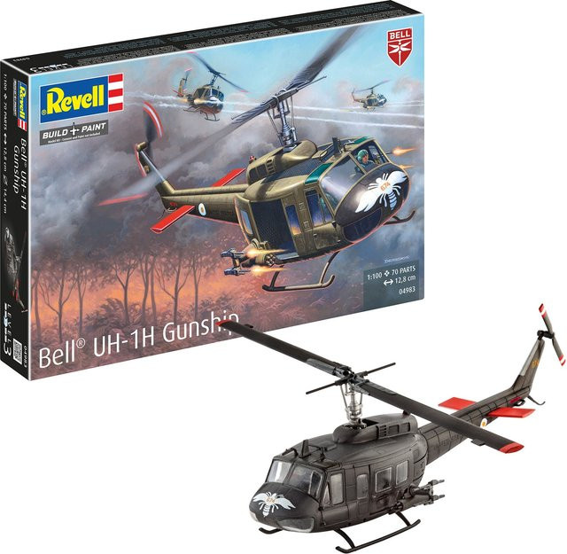 Revell Bell UH-1H Gunship, Modellbau, 1:100, ab 10 Jahren - Bild 1