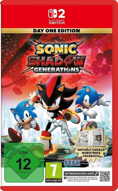 Sonic x Shadow Generations Day One Edition Download-Code für Nintendo Switch 2 - Bild 1