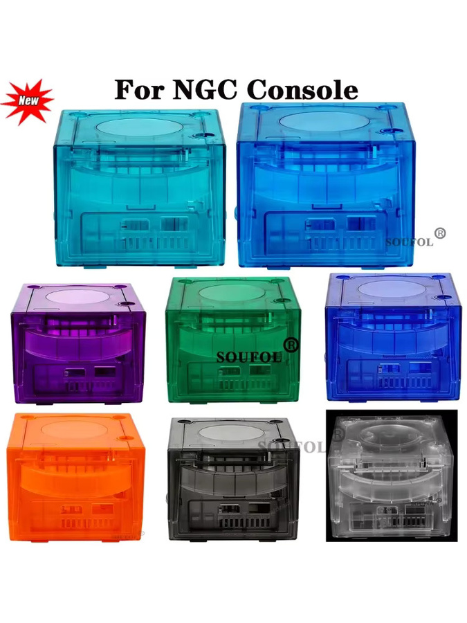 MBCHIPSTAR Ersatzgehäuse für NGC Gamecube Retro Videospielkonsole DOL-101/DOL-001 in Multicolor - Bild 5
