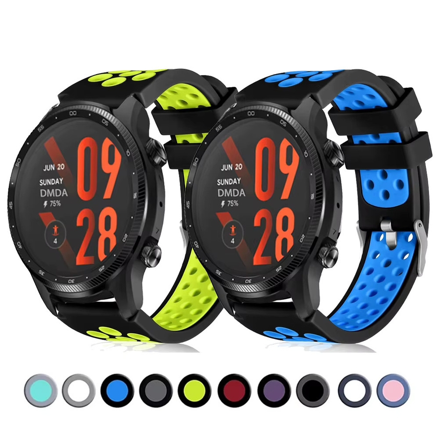KOSPET Uhrenarmband, Silikon, Schwarz - Bild 7