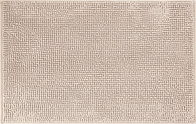 LIVARNO Badematte Chenille Basic in Beige, B/B: 50 x 80 cm - Bild 1