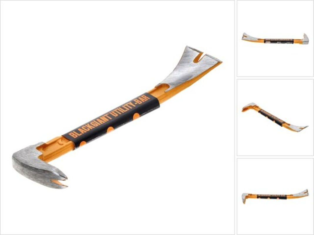 Picard Nageleisen BlackGiant Utility-Bar in Schwarz und Orange aus Stahl, Länge: 250 mm - Bild 2