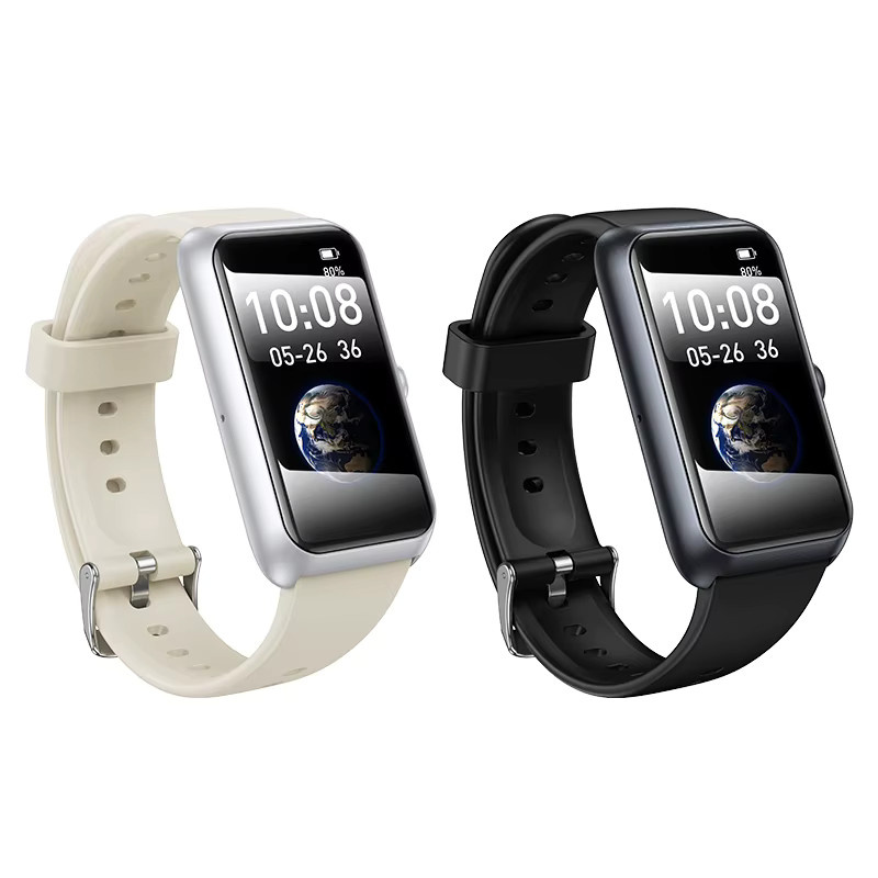 HOCO Smartwatch mit 1.47 Zoll TFT-Touchscreen, Bluetooth 5.3 Anruffunktion, IP67 wasserdicht, Herzfrequenzmesser und Gesundheitsmonitor für Damen in Silber und Weiß - Bild 1