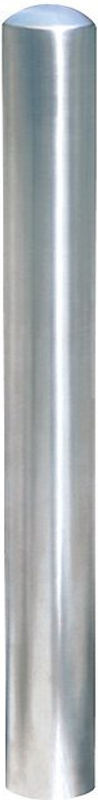 Moravia BERLIN 78 Absperrpfosten aus Edelstahl in Silber, Höhe: 90 cm, Durchmesser: 7,6 cm - Bild 2