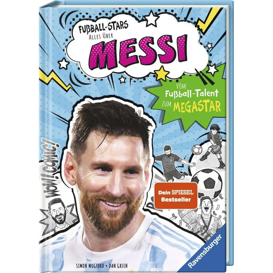 Fußball-Stars - Alles über Messi, Hardcover - Bild 1