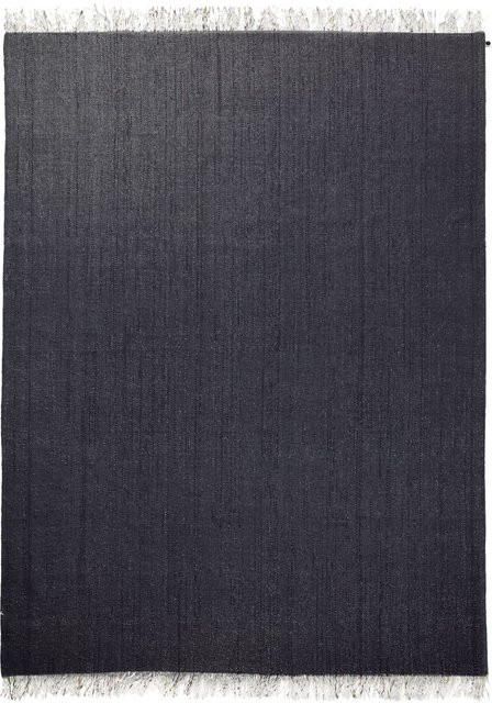 Nomad Candy Wrapper Rug Graphit - Moderner Webteppich aus Wolle mit Fransen in Grau und Multicolour - Bild 1
