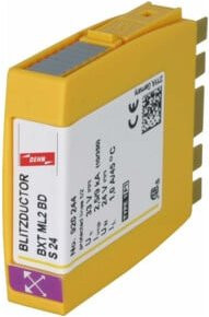 DEHN Kombi-Ableiter-Modul Blitzductor XT BXT ML2 BD S 24 in Gelb - Bild 1