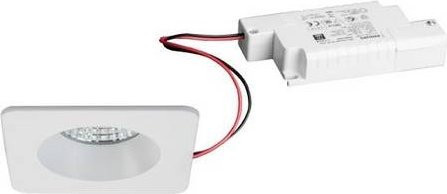 Brumberg LED Einbau- und Aufbaustrahler Weiß, 6W, dimmbar, warmweiß, IP54 - Bild 1