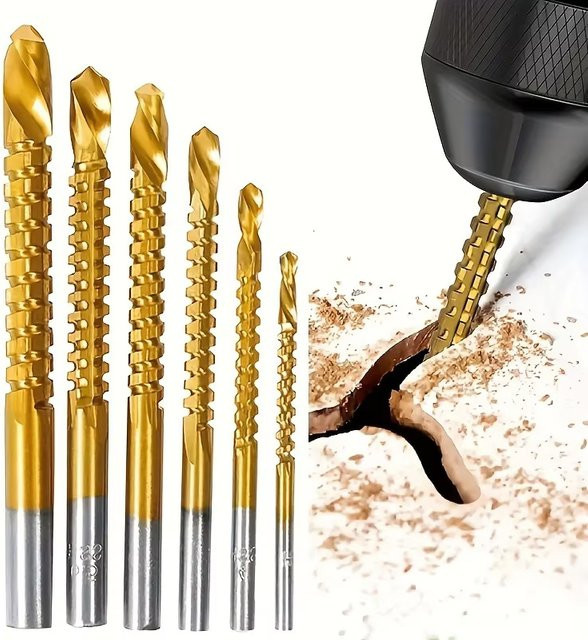DTBD HSS Cobalt Spiralbohrer-Set für Metall in Gold - Bild 1