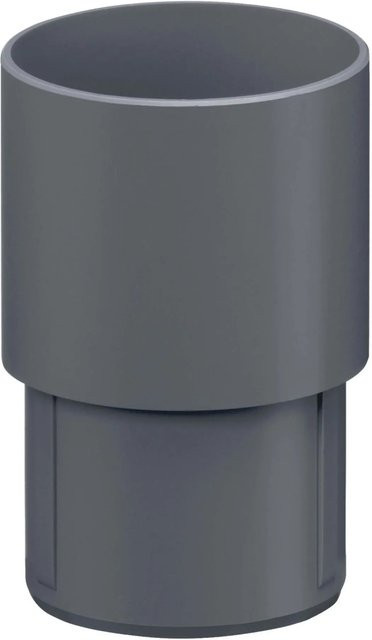 Inefa Fallrohrverbinder aus PVC DN 50 in Anthrazit - Bild 1