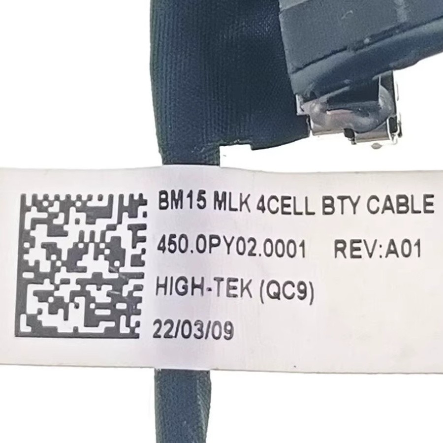 Dell Laptop-Akku Flexkabel-Anschlussleitung für Latitude 5531 E5531 Precision 3571 M3571 P3571 in Schwarz, ersetzt 450.0PY02.0001 00CPVV - Bild 3