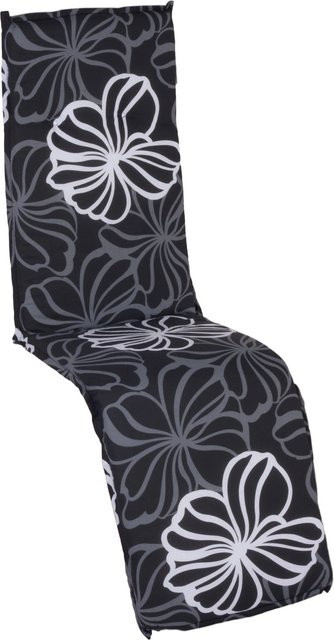 Beo Sitzauflage Barcelona Schwarz, B/L: 50 x 171 cm, Höhe: 6 cm - Bild 1