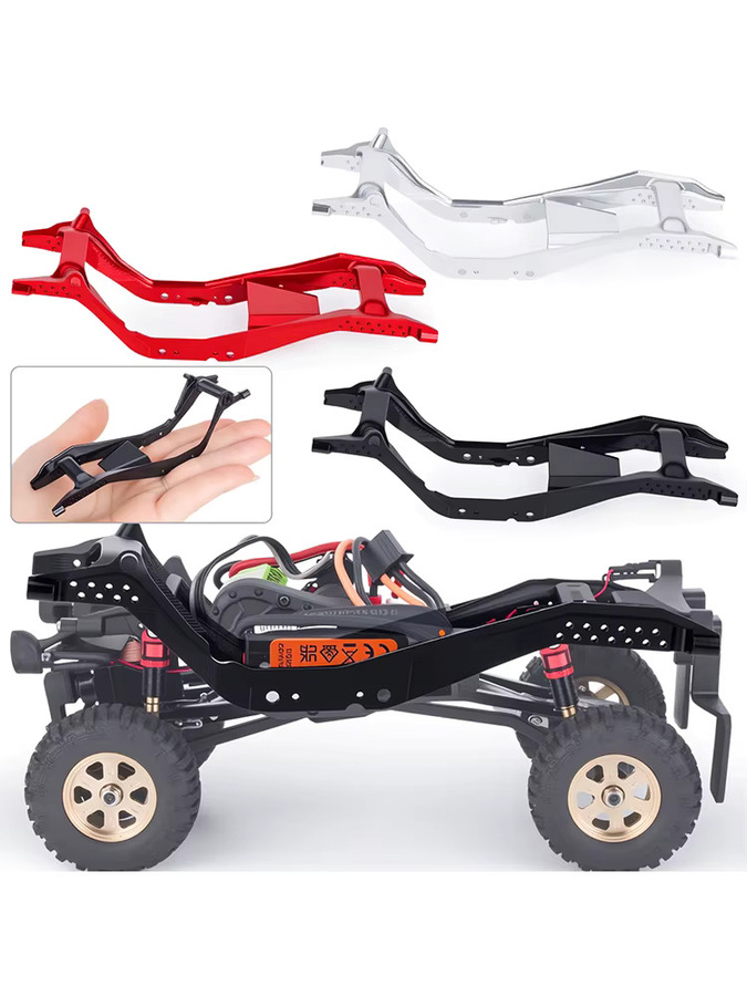MALOM RC Aluminiumlegierung-Chassis-Rahmenprofile, 1:30, Metall, Zubehör - Bild 3