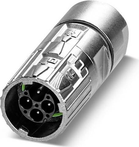 Phoenix Contact Kabelsteckverbinder 1069489 in Silber mit 3 Polen - Bild 1