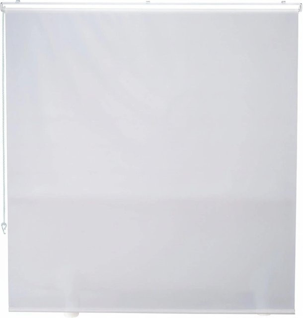 Relaxdays Duschrollo aus PVC in Weiß, wasserabweisend, B: 160 cm x H: 240 cm - Bild 1