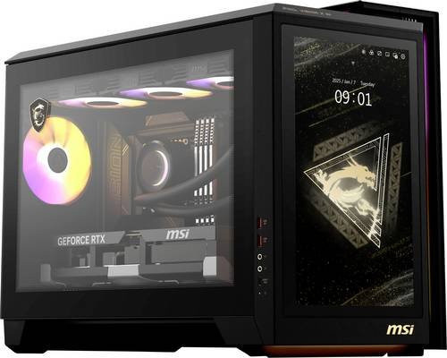 MSI Gaming PC MEG Vision X AI 2NVV7-009AT in Schwarz mit Intel Core Ultra 9, 32GB RAM, 2TB SSD und Nvidia GeForce RTX 5080 - Bild 1