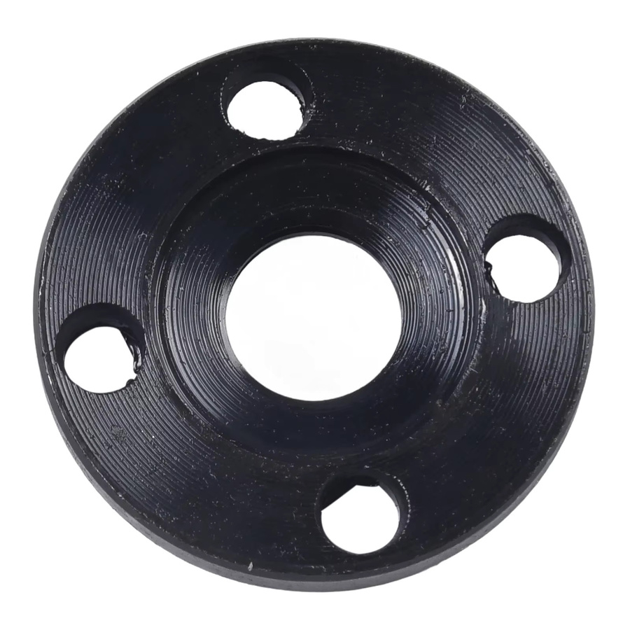 Vibratite 2er-Set Metall Druckplatten und Flanschmuttern für Winkelschleifer mit M14-Schaft, Schwarz - Bild 3
