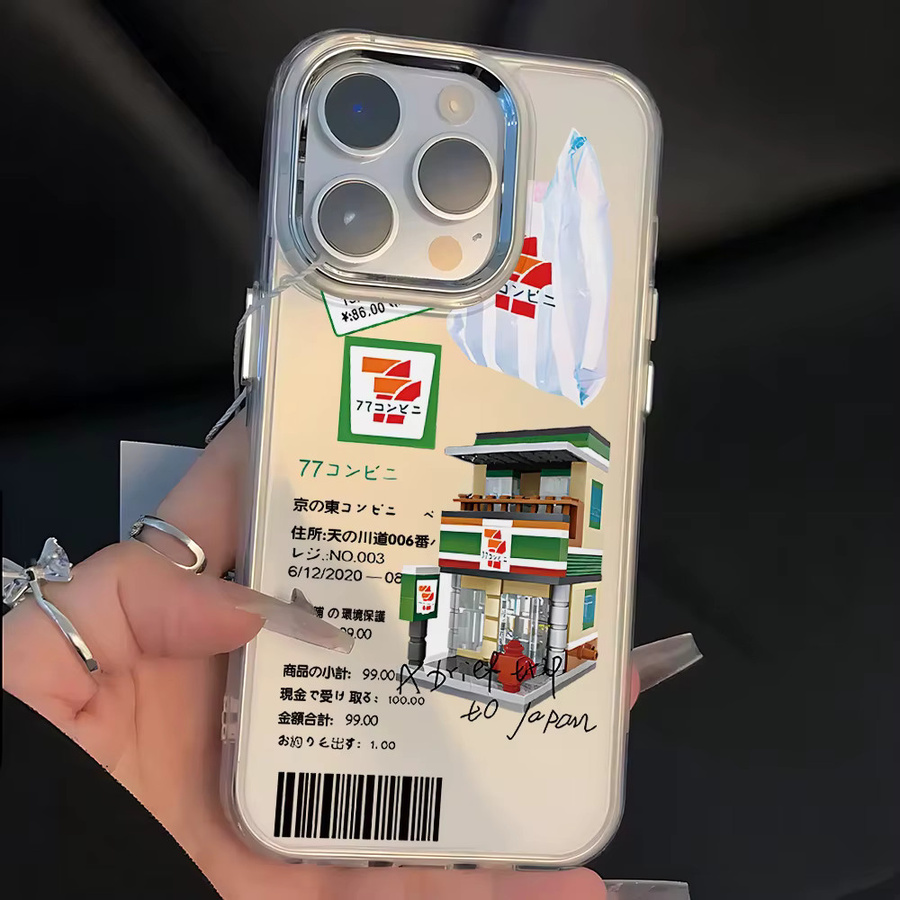 Transparentes Silikon TPU Handycase im Retro Japan Style für Google Pixel 10, 9, 8, 7, 8A, 9A XL Pro 4G 5G - Bild 3