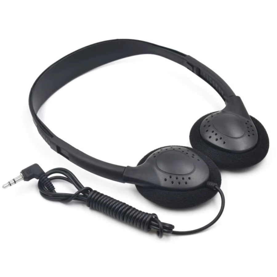 Aideepen Stereo-Kopfhörer mit 3,5 mm Klinkenanschluss, kabelgebundenes Gaming-Headset mit Geräuschunterdrückung in Schwarz - Bild 5