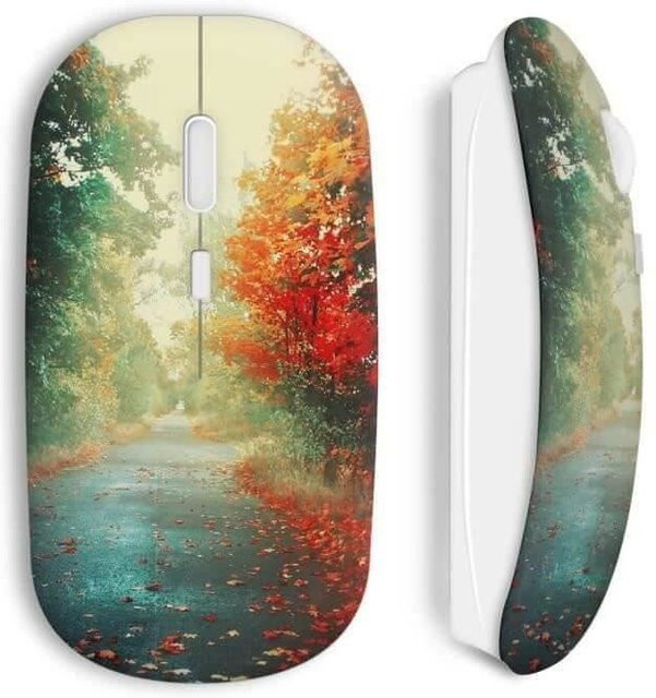 Drahtlose Wi-Fi Maus Automne Tree in Multicolour - Bild 1