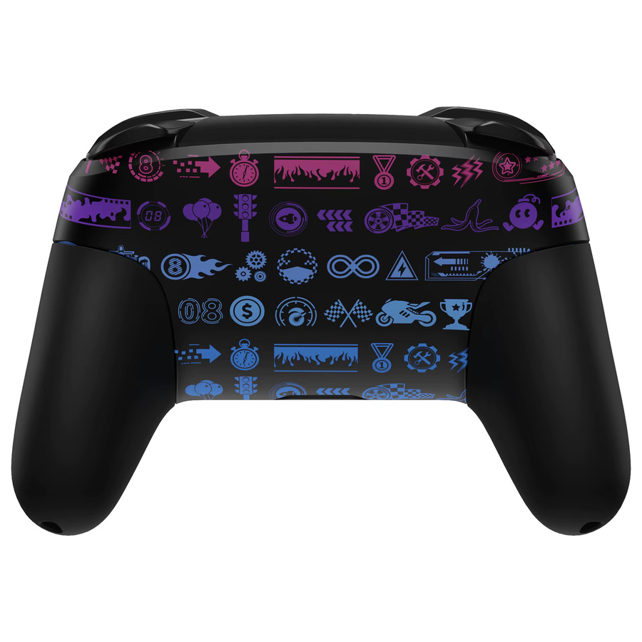 Extreme Rate Ersatzgehäuse Set Deluxe Championship für Nintendo Switch Pro mit Frontplatte, Rückplatte, Griffen und Buttons in Multicolour - Bild 4