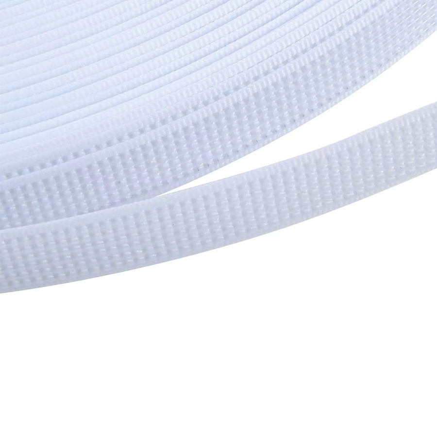 Polyester-Bügel für Näharbeiten in Schwarz oder Weiß, 5 Meter Länge, 4-15mm Breite - Bild 2