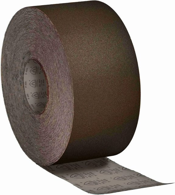 Klingspor Schleifrolle KL 361 JF Universal für Metall, Korn 40, Braun, Breite: 11,5 cm, Länge: 50000 cm - Bild 1