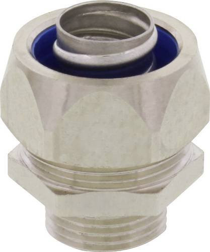 Wiska Schlauchverschraubung EMBMFS-S-10-16 Gerade, Messing, Silber, M16 x 1.5, 5 Stück - Bild 1